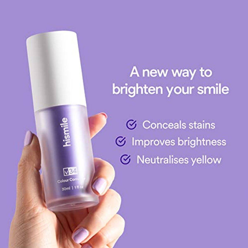 HiSmile V34 Teeth Whitening Colour Corrector Serum 30ml