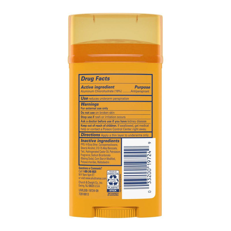 Arm & Hammer Deodorant Stick U-Max Fresh 73g