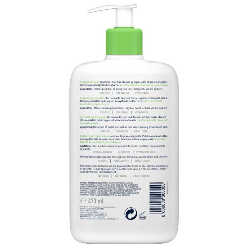 CeraVe Hydrating Cleanser 473ml