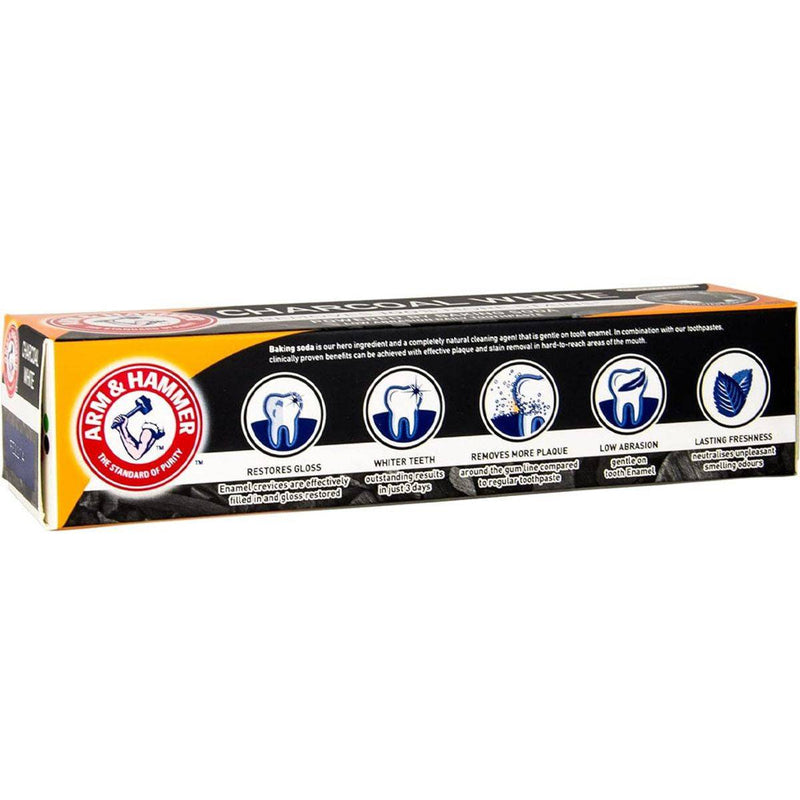 Arm & Hammer Toothpaste Charcoal White 75ml