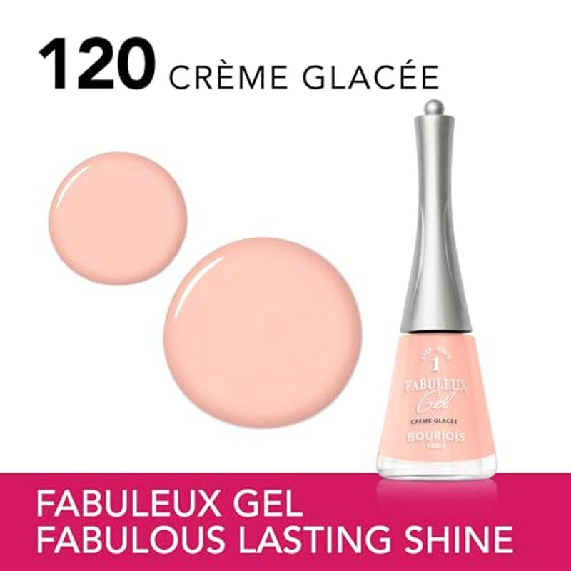 Bourjois Fabuleux Gel Nail Polish 120 Creme Glacee 9ml