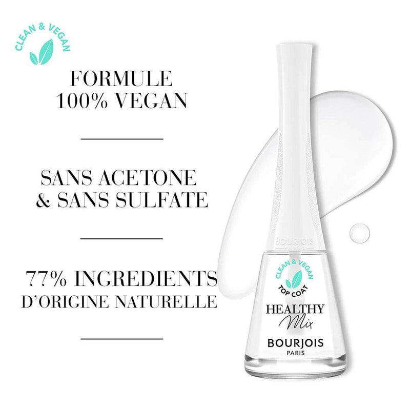 Bourjois Healthy Mix Clean Nail Polish 001 Topcoat 9ml