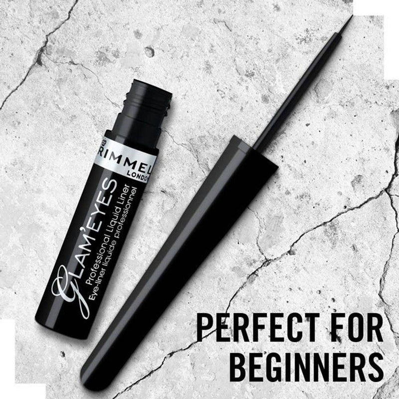 Rimmel Glam Eyes Professional Liquid Liner Black