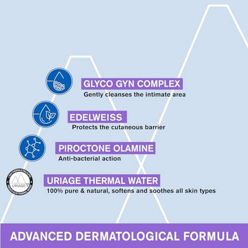 Uriage Gyn 8 Soothing Intimate Cleansing Gel 100ml