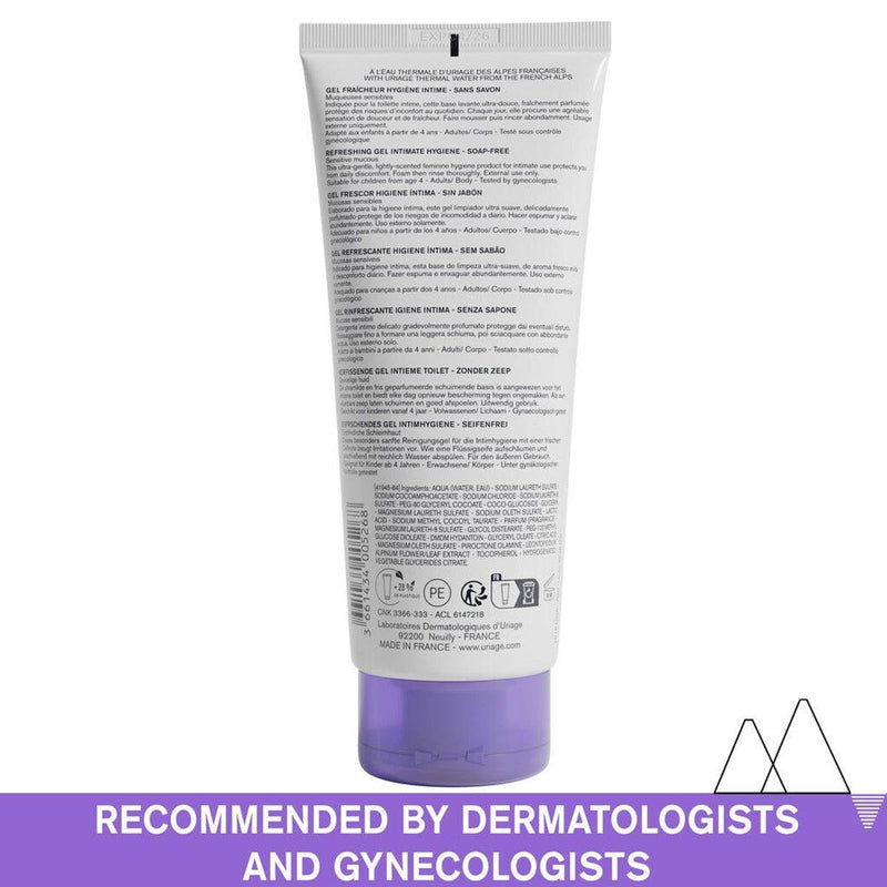 Uriage Gyn Phy Refreshing Intimate Cleansing Gel 200ml