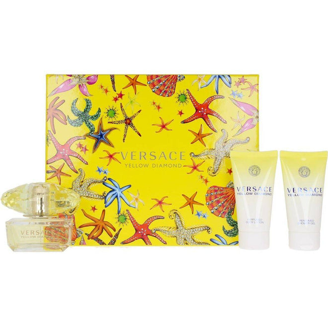Versace Yellow Diamond (W) Set EDT 50ml + Body Lotion 50ml + Showergel 50ml A