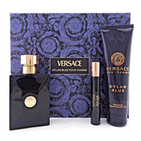 Versace Pour Homme Dylan Blue (M) Set EDT 100ml + EDT 10ml Travel Spray + Bath & Showergel 150ml