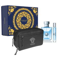 Versace Pour Homme (M) Set EDT 100ml + EDT 10ml Travel Spray + Trousse A
