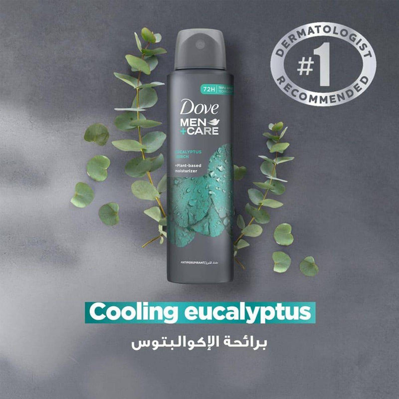 Dove Men + Care Deodorant Spray Eucalyptus & Birch 150ml