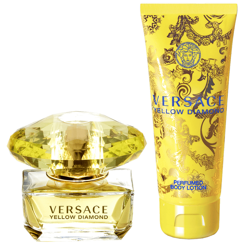Versace Yellow Diamond (W) Travel Set EDT 50ml + Body Lotion 100ml