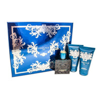 Versace Eros (M) Set EDP 50ml + Comfort Aftershave Balm 50ml + Invigorating Showergel 50ml