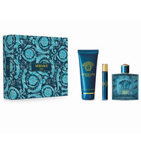 Versace Eros (M) Set Parfum 100ml + Parfum 10ml Travel Spray + Invigorating Showergel 150ml