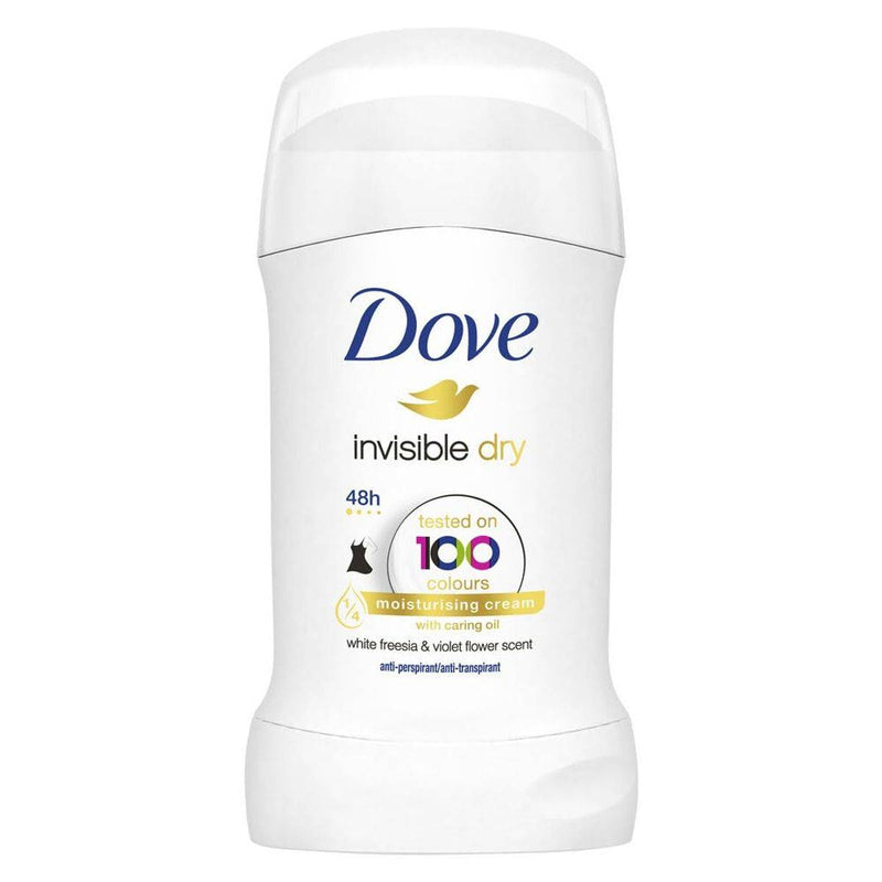 Dove Antiperspirant Deodorant Stick Invisible Dry 40g