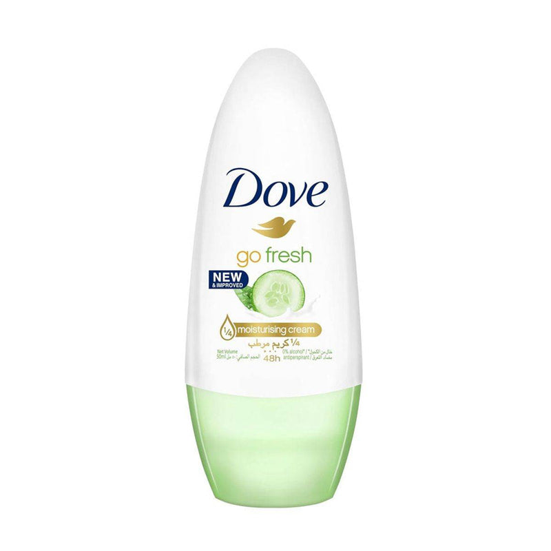 Dove Antiperspirant Deodorant Roll On Go Fresh 50ml