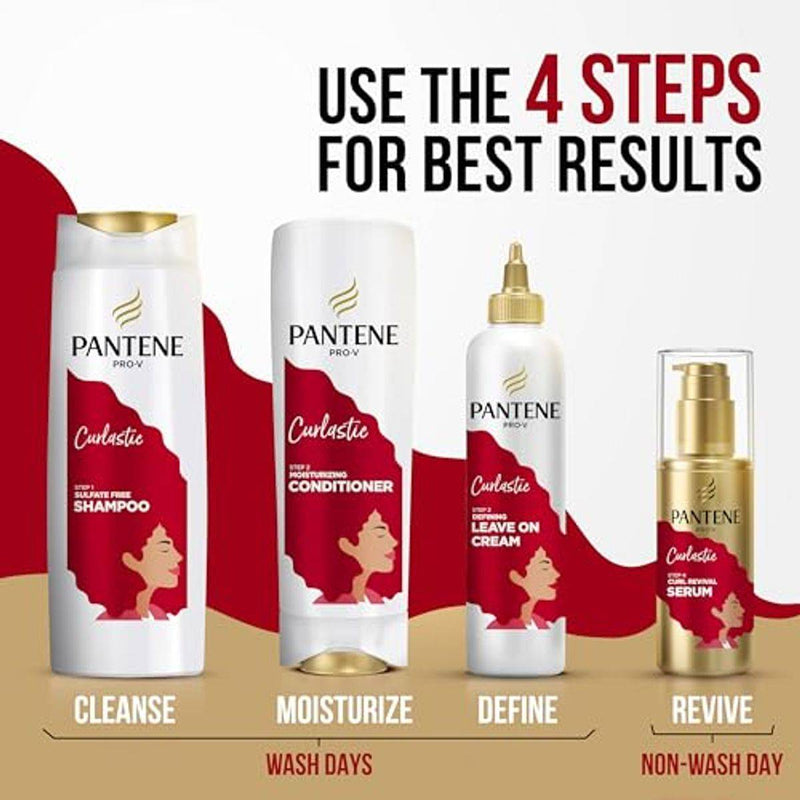 Pantene ProV Curlastic Sulfate Free Leave On Cream 270ml