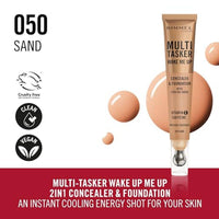 Rimmel Multi Tasker Wake Me Up Concealer & Foundation 050 Sand 20ml
