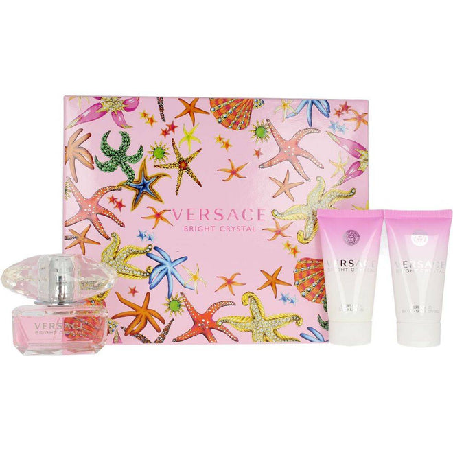 Versace Bright Crystal (W) Set EDT 50ml + Body Lotion 50ml + Bath & Showergel 50ml A
