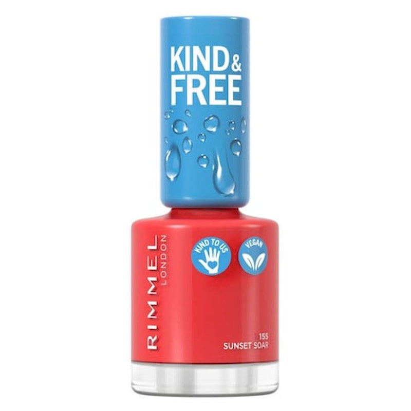 Rimmel Kind & Free Nail Polish 155 Sunset Soar 8ml