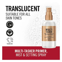 Rimmel Multi Tasker All Day Shine Free Primer Mist & Setting Spray 100ml