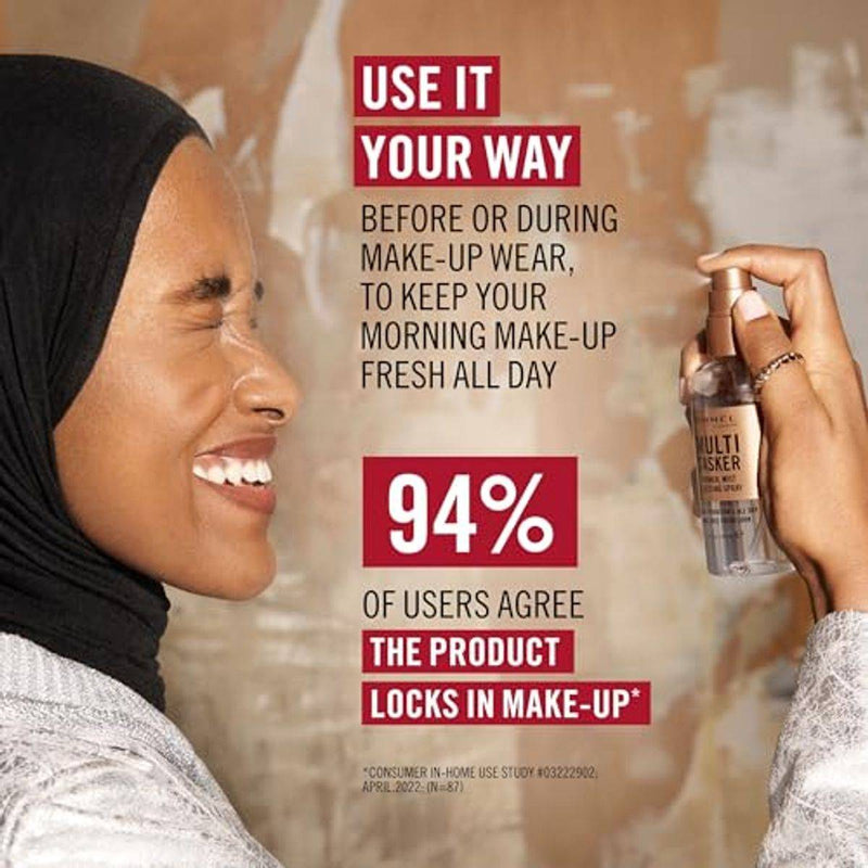 Rimmel Multi Tasker All Day Shine Free Primer Mist & Setting Spray 100ml