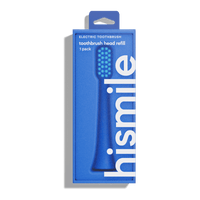 Hismile Electric Toothbrush Head Refills Bright Blue 1 Pack