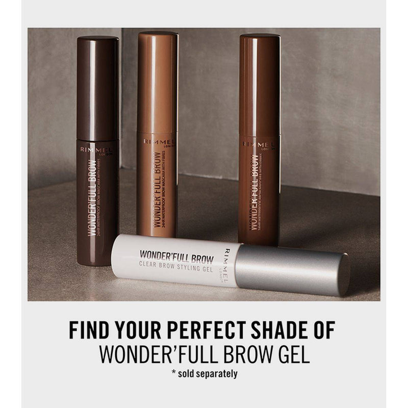 Rimmel WonderFull Brow Gel 004 Clear 4.5ml