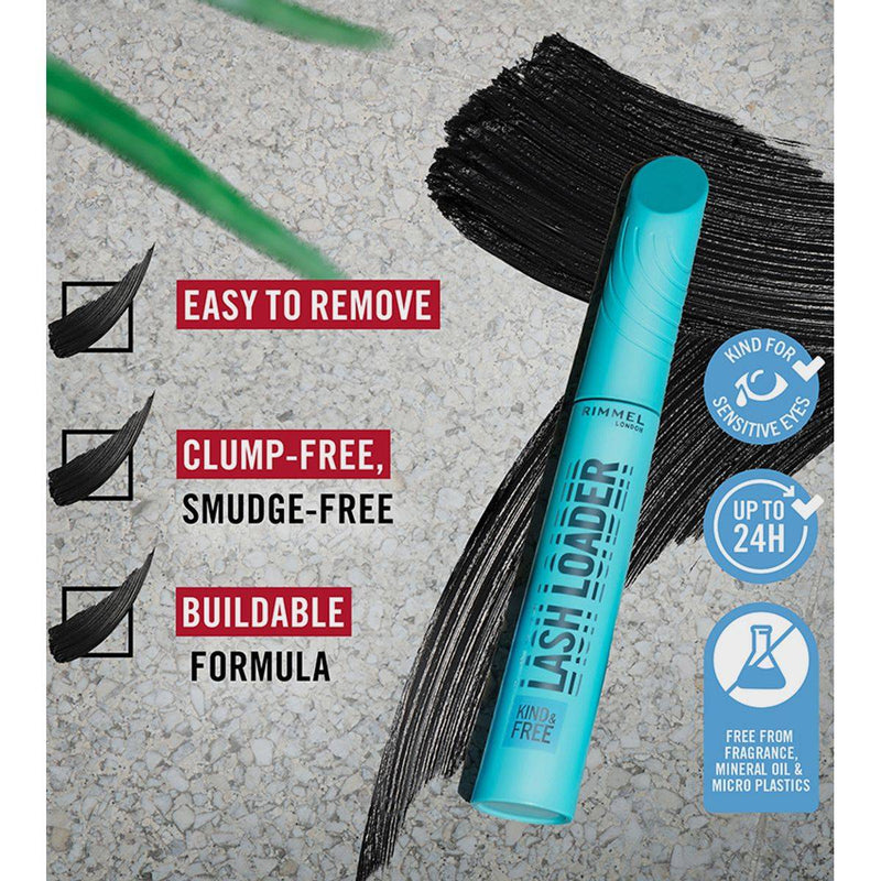 Rimmel Kind & Free Lash Loader Mascara Lash Loader 001 Black 9.5ml