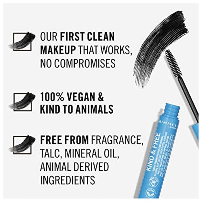 Rimmel Kind & Free Mascara Black 7ml