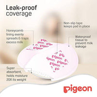 Pigeon Breast Pads Honey Comb 60 Pack