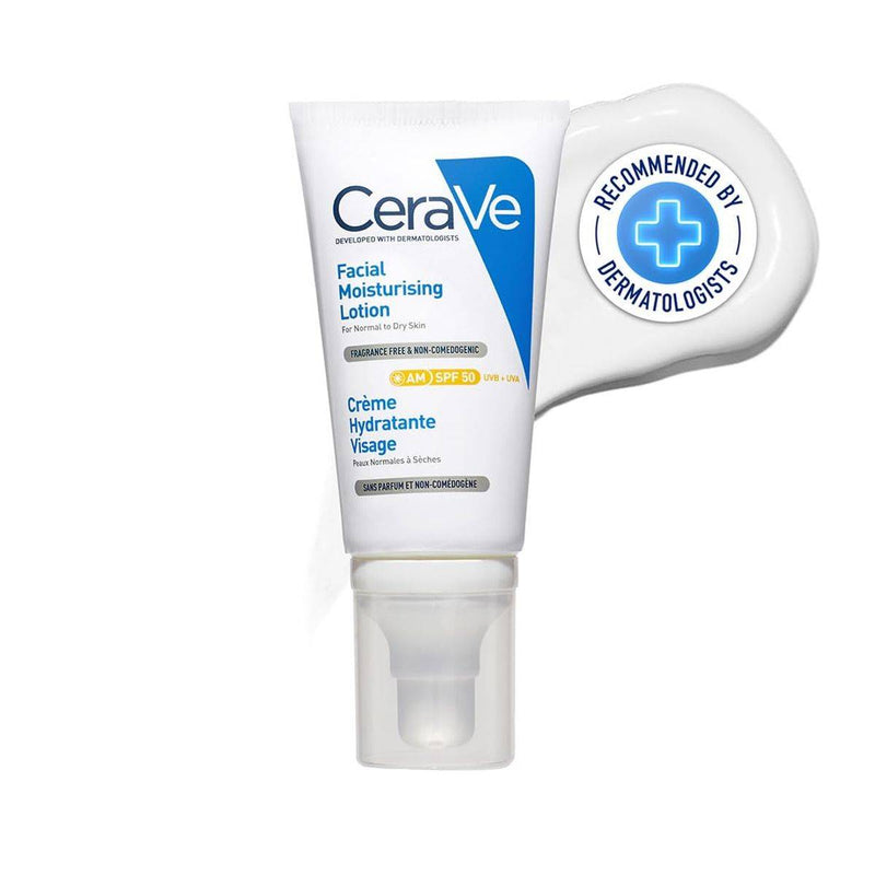 CeraVe AM Facial Moisturizing Lotion SPF50 52ml
