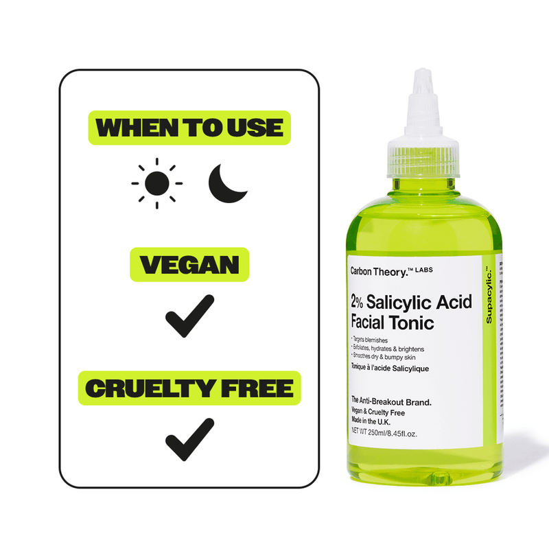 Carbon Theory 2% Salicylic Acid Facial Tonic 250ml