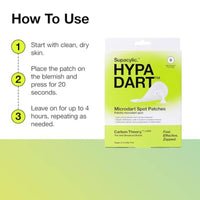 Carbon Theory Hypa Dart Supacylic Microdart Spot Patches 9 Pieces