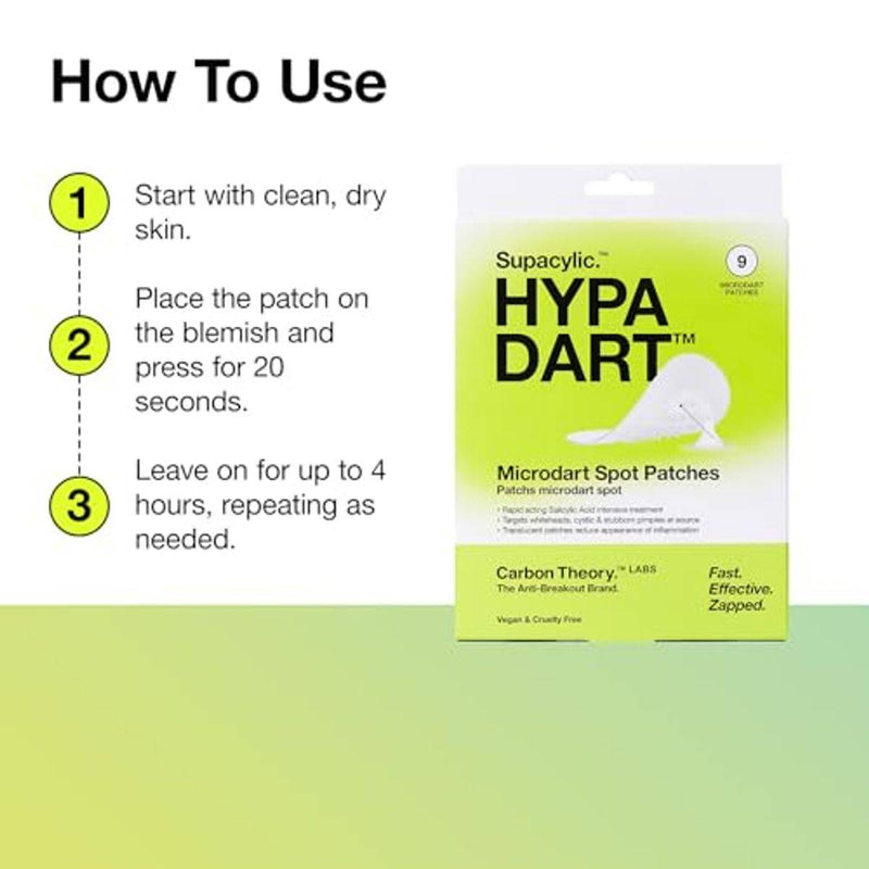 Carbon Theory Hypa Dart Supacylic Microdart Spot Patches 9 Pieces