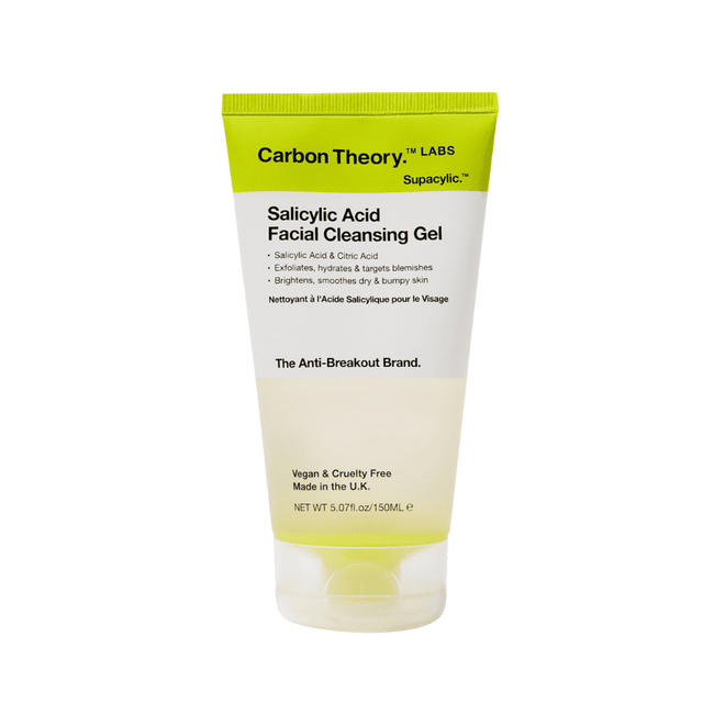 Carbon Theory Salicylic Acid Exfoliating Gel Cleanser 150ml