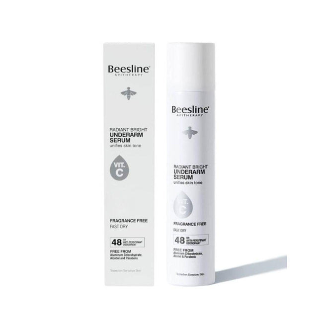 Beesline Underarm Serum Radiant Bright Fragrance Free 150ml