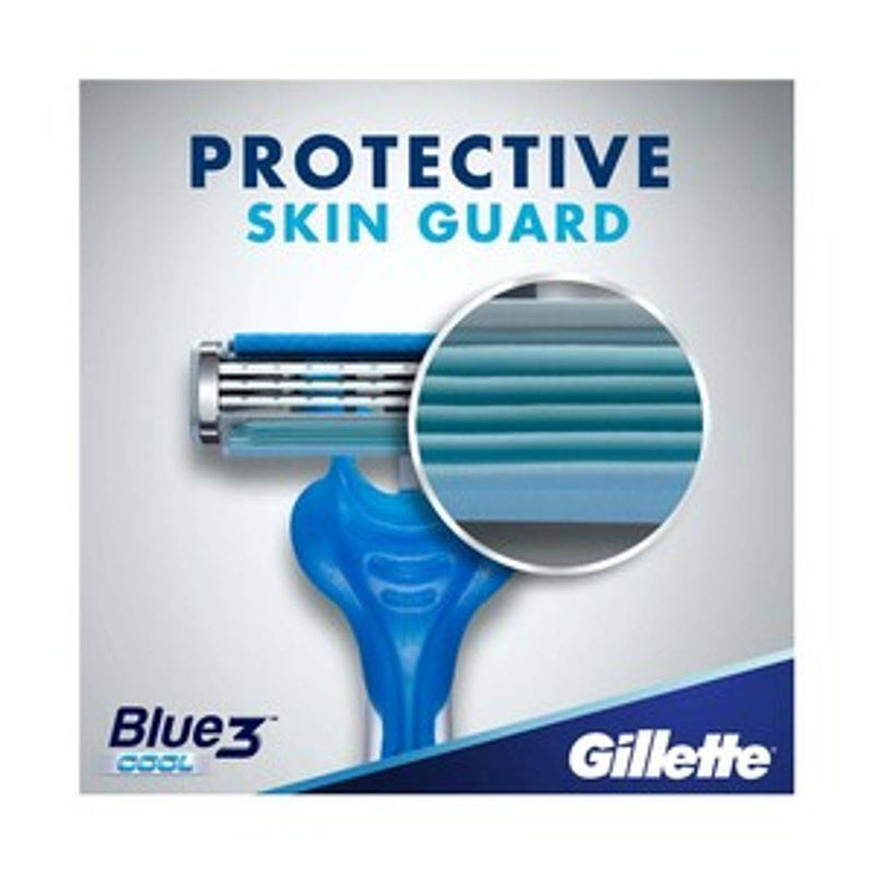 Gillette Razor Disposable Blue3 Cool 3 Count