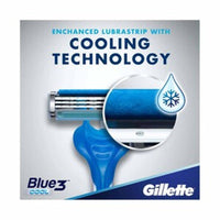 Gillette Razor Disposable Blue3 Cool 3 Count