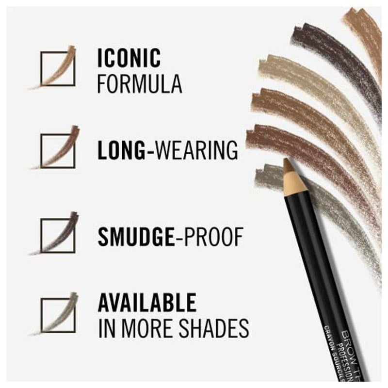 Rimmel Brow This Way Professional Pencil 001 Dark Brown 1.4g