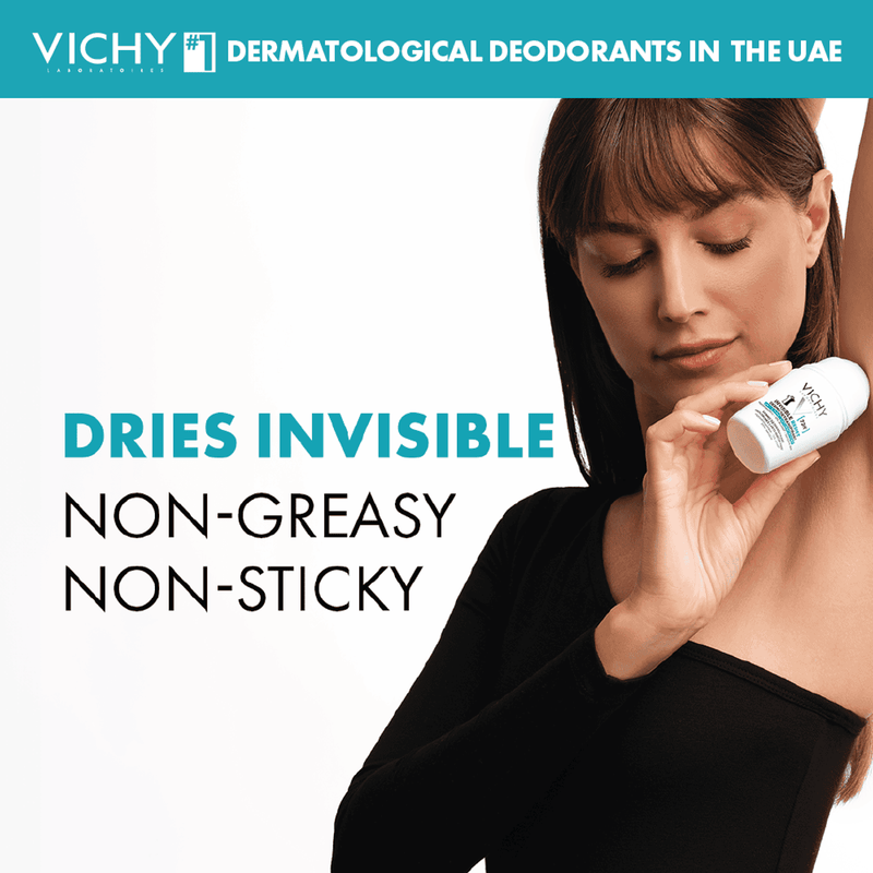 Vichy 72Hr Invisible Resist Antiperspirant Women Roll-On 50ml