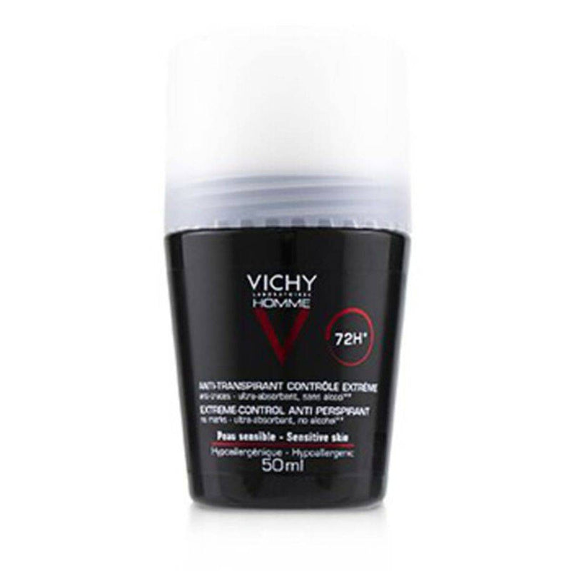 Vichy Homme 72Hr Extreme Control Antiperspirant Roll-On 50ml
