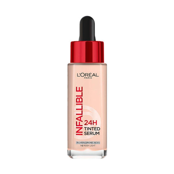 Loreal Paris Infaillible 24Hr Tinted Serum Rosy Light 1-2