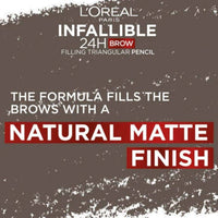 Loreal Paris Infallible Brows Filling Triangular Pencil 3.0 Brunette