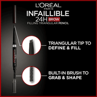Loreal Paris Infallible Brows Filling Triangular Pencil 5.23 Auburn