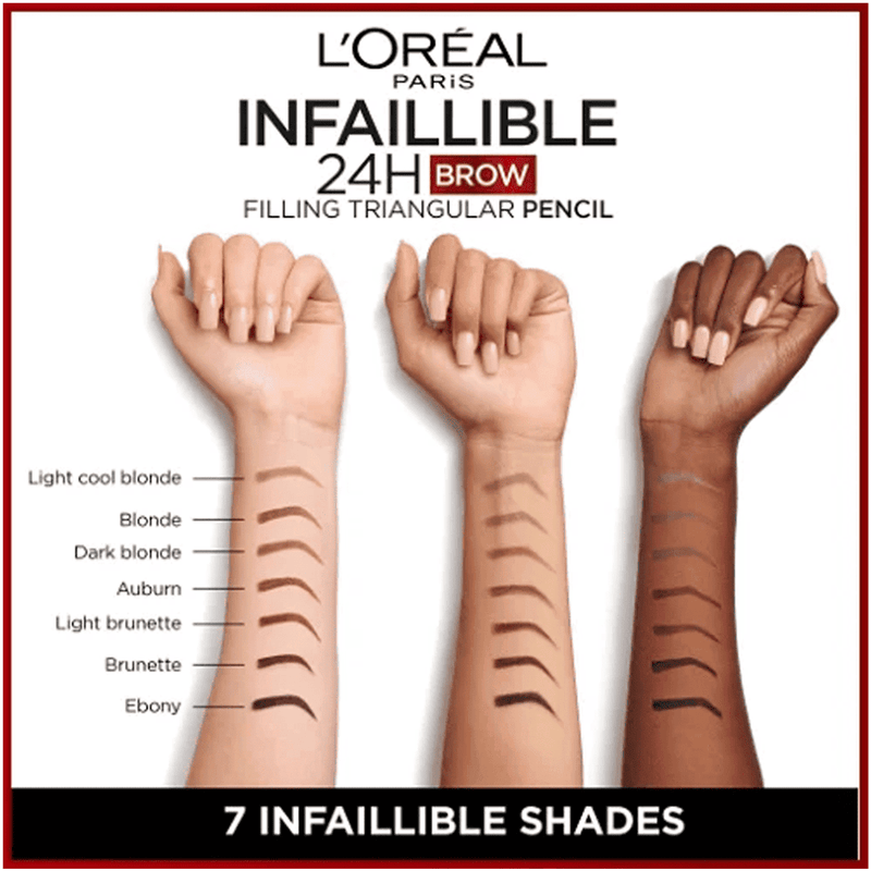 Loreal Paris Infallible Brows Filling Triangular Pencil 5.23 Auburn