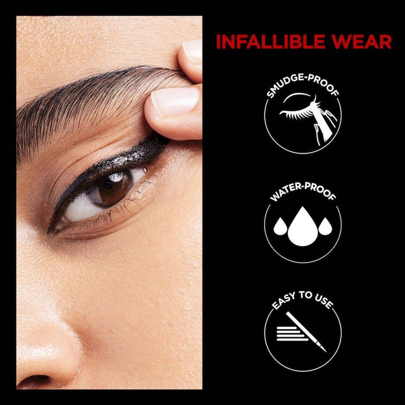 Loreal Paris Infallible Grip 24Hr Precision Felt 0.4mm Eyeliner Black
