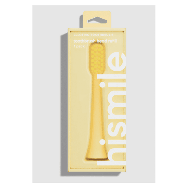 Hismile Electric Toothbrush Head Refills Yellow 1 Pack