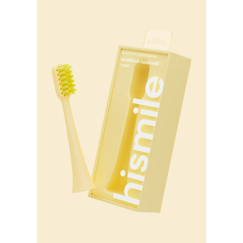 Hismile Electric Toothbrush Head Refills Yellow 1 Pack