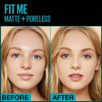 Maybelline Fit Me Matte Poreless Mixture 100 Warm Ivory