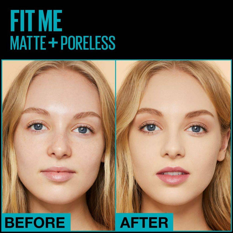 Maybelline Fit Me Matte Poreless Mixture 100 Warm Ivory