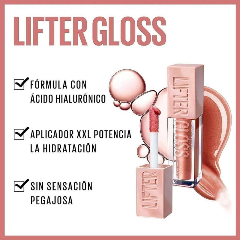 Maybelline Lifter Lip Gloss With Hyaluronic Acid 01 Pearl